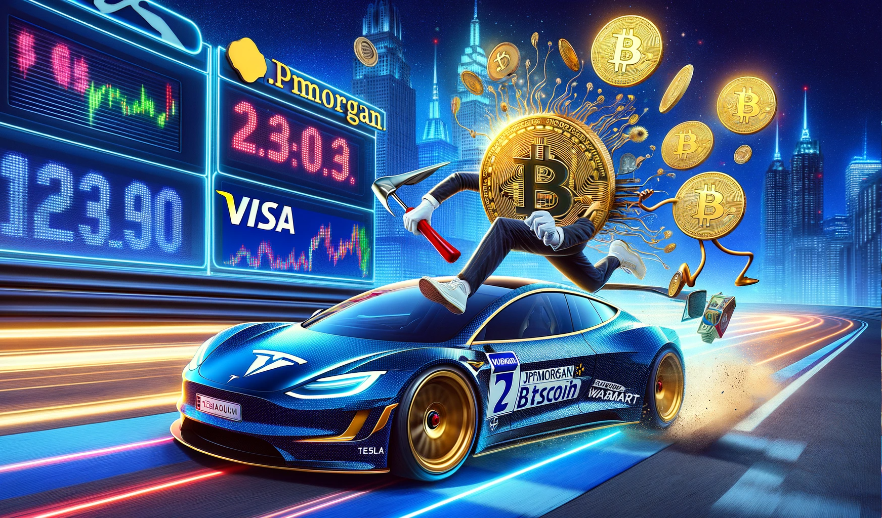 Bitcoin Surpasses Tesla in Market Capitalization: A Pivotal Moment in the Financial World.
